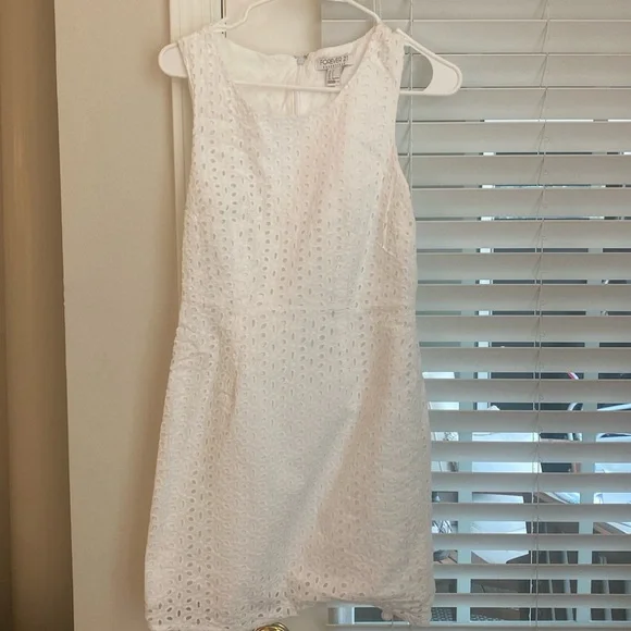 Forever 21 White Eyelet Dress - Picture 1 of 3